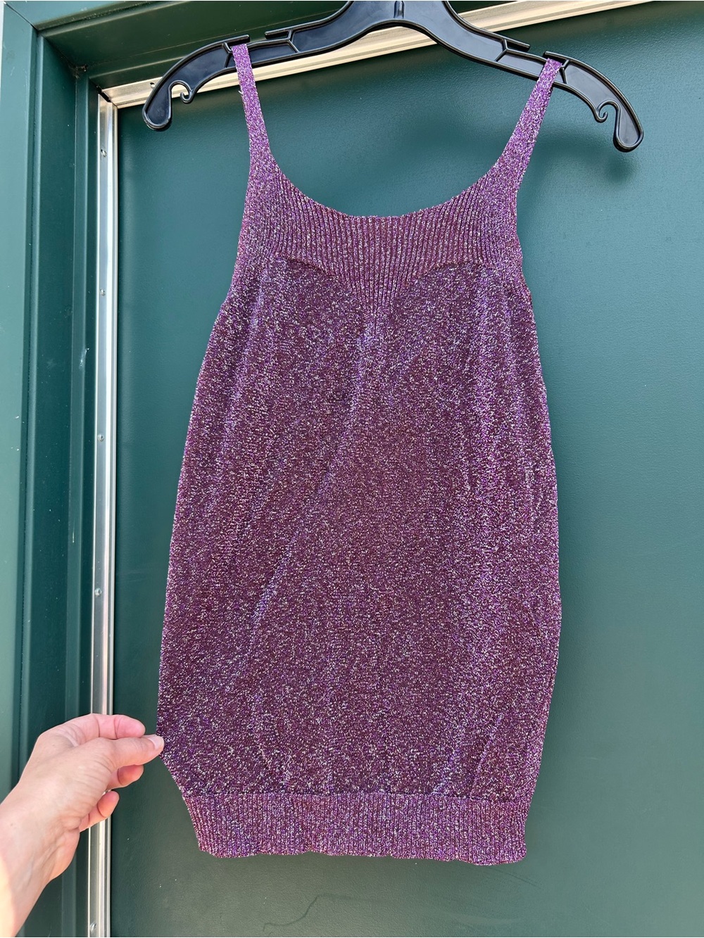 Missoni Multicolor Shimmery Y2K tank top